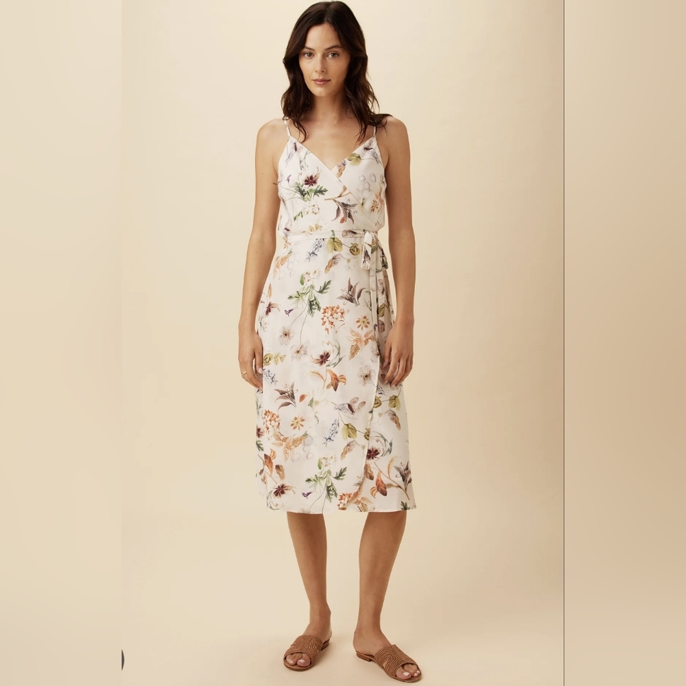 Amour Vert NWT Varden Washable Silk Dress
